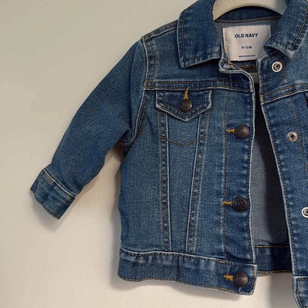 Old Navy Blue Denim Kids Jacket